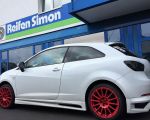 Seat Ibiza 6J mit TEC AS2 Red in 17 Zoll